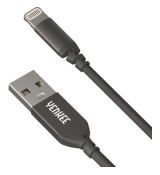 YCU 612 BK USB / lightning 2m YENKEE