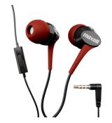 303994 FUSION EARPHONES ROSSO MAXELL