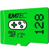 MicroSDXC 128GB Gaming Green EMTEC