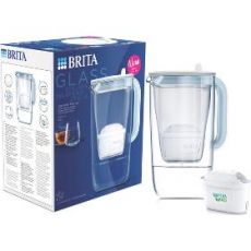 Filtr. kanvica 2,5l sklo sv. modrá BRITA