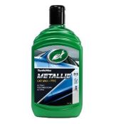 Metallic Car Wax + PTFE 500ml TURTLE WAX