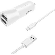 FIXCC15-2UL-WH autonabíjačka USB/Lightn